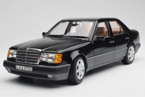 Mercedes 500E W124 Negru Ediție Limitată Norev 1:18 183949 Metal - imaginea 9 din 12