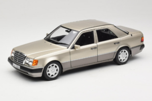 Mercedes 500E W124 Smoke Silver Ediție Dealer Norev 1:18 B66040724 Metal