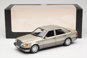 Mercedes 500E W124 Smoke Silver Ediție Dealer Norev 1:18 B66040724 Metal - imaginea 8 din 8