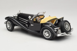 Mercedes 500K Roadster Negru Bburago 1:18 3020-P2 Metal - imaginea 5 din 8