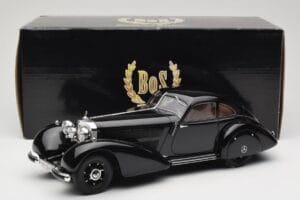 Mercedes 540K Autobahn Kurier Negru BoS Models 1:18 BOS003 Rășină - imaginea 6 din 6
