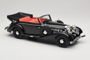 Mercedes 540K Cabriolet Negru Cult Models 1:18 CML184-1 Metal - imaginea 4 din 6