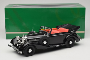 Mercedes 540K Cabriolet Negru Cult Models 1:18 CML184-1 Metal - imaginea 6 din 6
