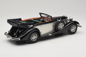 Mercedes 540K Cabriolet Negru Argintiu Cult Models 1:18 CML184-3 Metal - imaginea 2 din 6