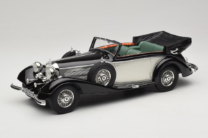 Mercedes 540K Cabriolet Negru Argintiu Cult Models 1:18 CML184-3 Metal