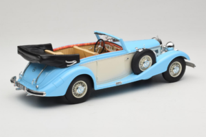 Mercedes 540K Cabriolet Albastru Alb Cult Models 1:18 CML184-2 Metal - imaginea 2 din 6