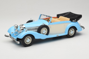 Mercedes 540K Cabriolet Albastru Alb Cult Models 1:18 CML184-2 Metal
