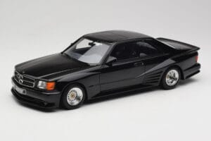 Mercedes 560 SEC W126 Koenig Negru Otto 1:18 OT1134 Rășină