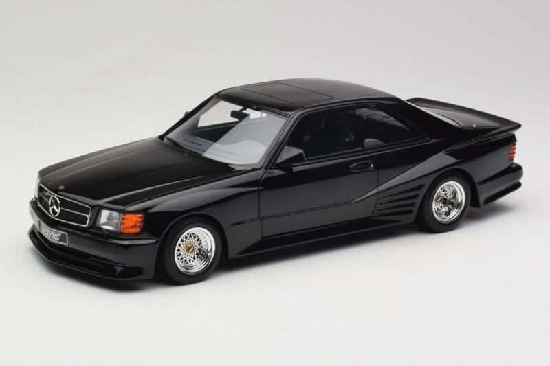 Mercedes 560 SEC W126 Koenig Negru Otto 1:18 OT1134 Rășină