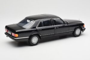 Mercedes 560 SEL W126 Negru Ediție Dealer Norev 1:18 B66040599 Metal - imaginea 3 din 8