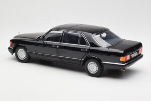 Mercedes 560 SEL W126 Negru Ediție Dealer Norev 1:18 B66040599 Metal - imaginea 7 din 8