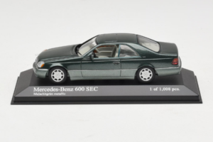 Mercedes 600 SEC W140 Verde Metalizat Minichamps 1:43 430032604 Metal
