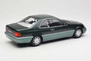Mercedes 600 SEC W140 Coupe Green Metallic KK-Scale 1:18 KKDC180343 Metal - imaginea 2 din 6