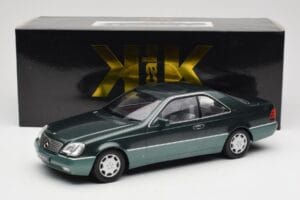 Mercedes 600 SEC W140 Coupe Green Metallic KK-Scale 1:18 KKDC180343 Metal - imaginea 6 din 6
