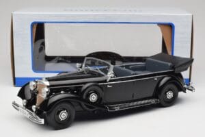 Mercedes 770 W150 Negru MCG 1:18 MCG18207 Metal - imaginea 6 din 6