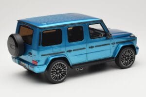 Mercedes AMG G63 W463 Hyper Blue Magno GT Spirit 1:18 GT925 Rășină - imaginea 2 din 6