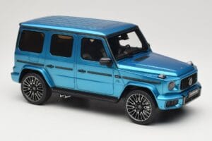 Mercedes AMG G63 W463 Hyper Blue Magno GT Spirit 1:18 GT925 Rășină - imaginea 4 din 6