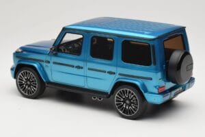 Mercedes AMG G63 W463 Hyper Blue Magno GT Spirit 1:18 GT925 Rășină - imaginea 5 din 6