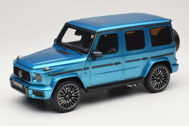 Mercedes AMG G63 W463 Hyper Blue Magno GT Spirit 1:18 GT925 Rășină
