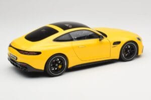 Mercedes AMG GT 43 C192 Turbo Sun Yellow NZG 1:18 B66960587 Metal - imaginea 3 din 8