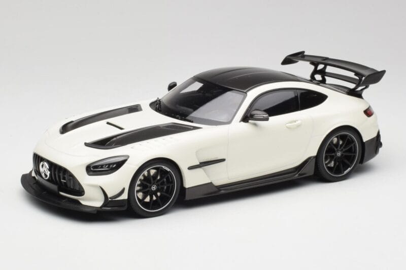 Mercedes AMG GT C190 Black Series Designo Diamond Alb Metallic Minichamps 1:18 155032022 Metal