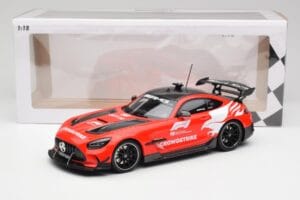 Mercedes AMG GT Black Series F1 Safety Car 2022 Minichamps 1:18 153032093 Metal - imaginea 6 din 6