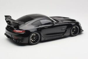 Mercedes AMG GT C190 Black Series Jet Black Metallic Minichamps 1:18 155032024 Metal - imaginea 2 din 6