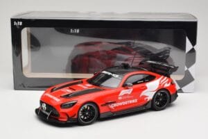Mercedes AMG GT C190 Black Series Safety Car F1 2022 Minichamps 1:18 155032090 Metal - imaginea 6 din 6