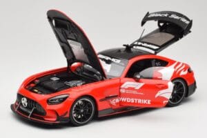 Mercedes AMG GT C190 Black Series Safety Car F1 2024 Minichamps 1:18 110032090 Metal - imaginea 2 din 8