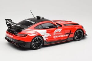 Mercedes AMG GT C190 Black Series Safety Car F1 2024 Minichamps 1:18 110032090 Metal - imaginea 3 din 8