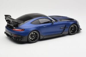 Mercedes AMG GT C190 Black Series Spectral Blue Magno Minichamps 1:18 155032021 Metal - imaginea 2 din 6