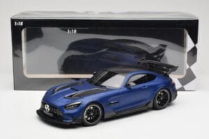 Mercedes AMG GT C190 Black Series Spectral Blue Magno Minichamps 1:18 155032021 Metal - imaginea 6 din 6