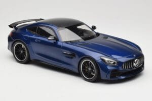 Mercedes AMG GT R C190 AMG Solarbeam Yellow Metallic Minichamps 1:18 155036022 Metal - imaginea 4 din 6