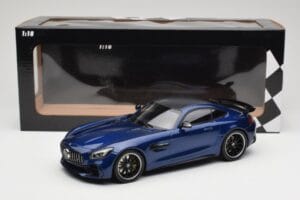 Mercedes AMG GT R C190 AMG Solarbeam Yellow Metallic Minichamps 1:18 155036022 Metal - imaginea 6 din 6