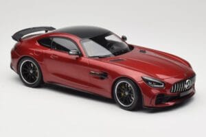 Mercedes AMG GT R C190 Jupiter Red Metallic Minichamps 1:18 155036027 Metal - imaginea 4 din 6