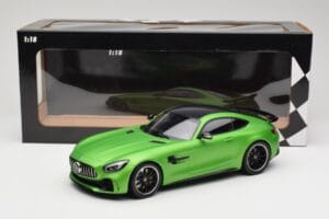 Mercedes AMG GT R C190 Verde Mat Minichamps 1:18 155036020 Metal - imaginea 6 din 6