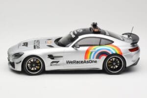 Mercedes AMG GT R C190 Safety Car F1 2020 Minichamps 1:18 155036092 Metal - imaginea 3 din 6