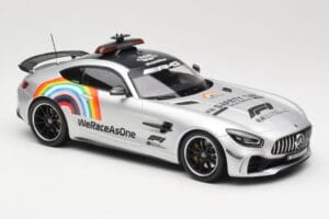 Mercedes AMG GT R C190 Safety Car F1 2020 Minichamps 1:18 155036092 Metal - imaginea 4 din 6