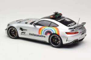 Mercedes AMG GT R C190 Safety Car F1 2020 Minichamps 1:18 155036092 Metal - imaginea 5 din 6