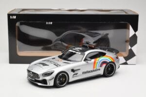 Mercedes AMG GT R C190 Safety Car F1 2020 Minichamps 1:18 155036092 Metal - imaginea 6 din 6