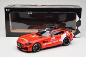 Mercedes AMG GT R C190 Safety Car F1 2021 Minichamps 1:18 155036095 Metal - imaginea 6 din 6