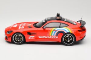 Mercedes AMG GT R C190 Safety Car F1 Mugello GP 2020 Minichamps 1:18 155036094 Metal - imaginea 3 din 6