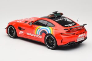 Mercedes AMG GT R C190 Safety Car F1 Mugello GP 2020 Minichamps 1:18 155036094 Metal - imaginea 5 din 6