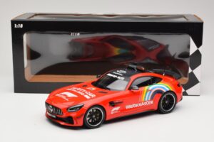 Mercedes AMG GT R C190 Safety Car F1 Mugello GP 2020 Minichamps 1:18 155036094 Metal - imaginea 6 din 6