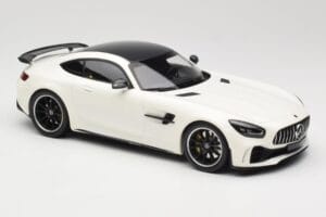 Mercedes AMG GT R C190 Alb Metalizat Minichamps 1:18 155036028 Metal - imaginea 4 din 6