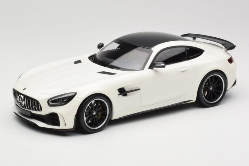 Mercedes AMG GT R C190 Alb Metalizat Minichamps 1:18 155036028 Metal
