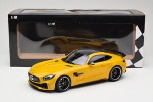 Mercedes AMG GT R C190 Galben Minichamps 1:18 155036021 Metal - imaginea 6 din 6