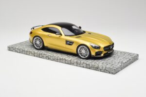 Mercedes Brabus AMG GT S C190 600 Desert Auriu Minichamps 1:18 107032522 Metal - imaginea 4 din 6