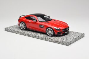 Mercedes Brabus AMG GT S C190 600 Mars Roșu Minichamps 1:18 107032521 Metal - imaginea 4 din 6