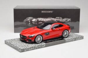 Mercedes Brabus AMG GT S C190 600 Mars Roșu Minichamps 1:18 107032521 Metal - imaginea 6 din 6